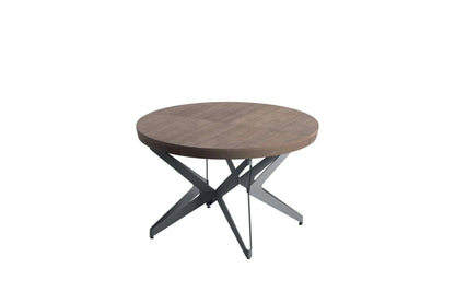 Big Round Expandable Dining Table By Ozzio Italia