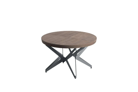 Big Round Expandable Dining Table By Ozzio Italia