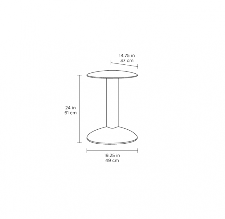 Bink 1025 Side Table
