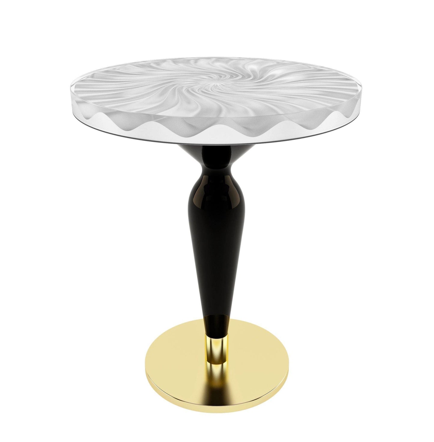 Bistro Wavy Round Table