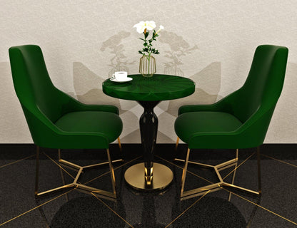 Bistro Wavy Round Table