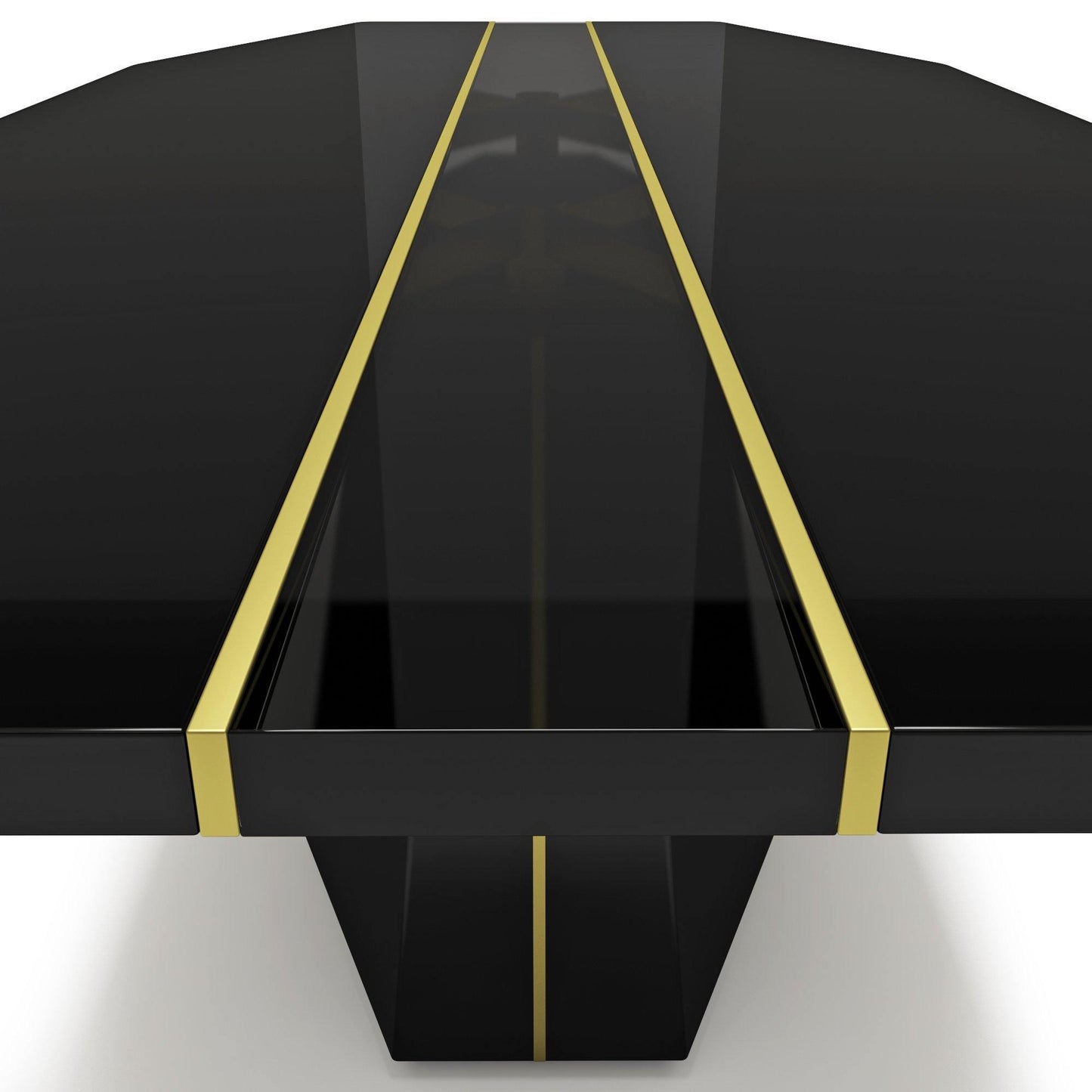 Black Line River Dining Table
