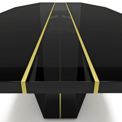 Black Line River Dining Table