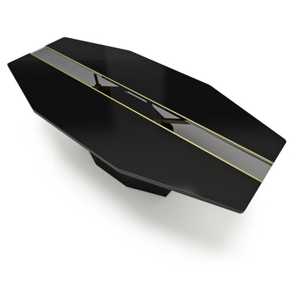 Black Line River Dining Table