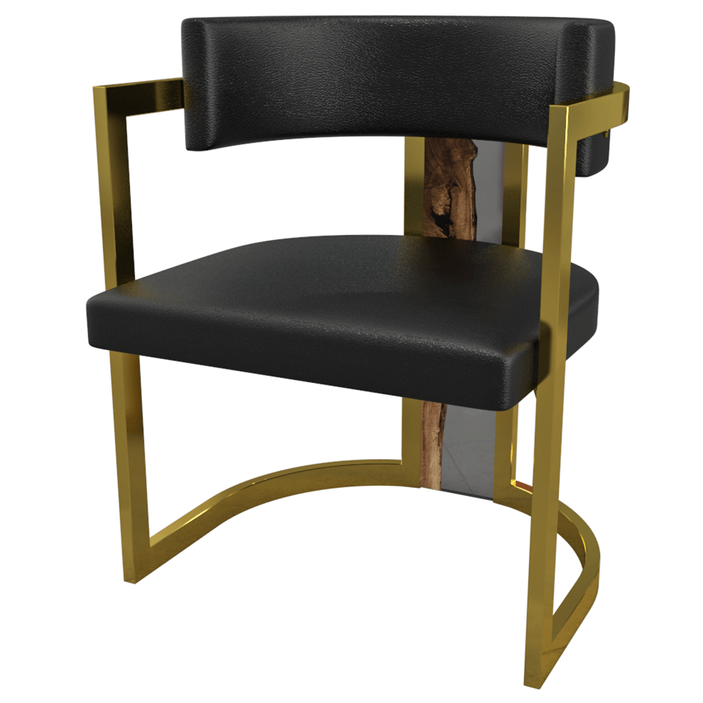 Black Matera Dining Chair