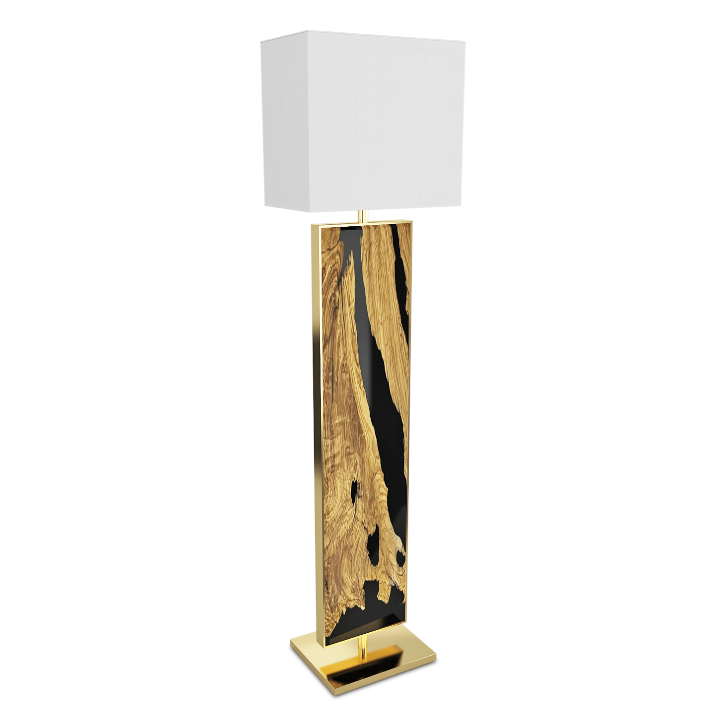 Black Menthe Floor Lamp