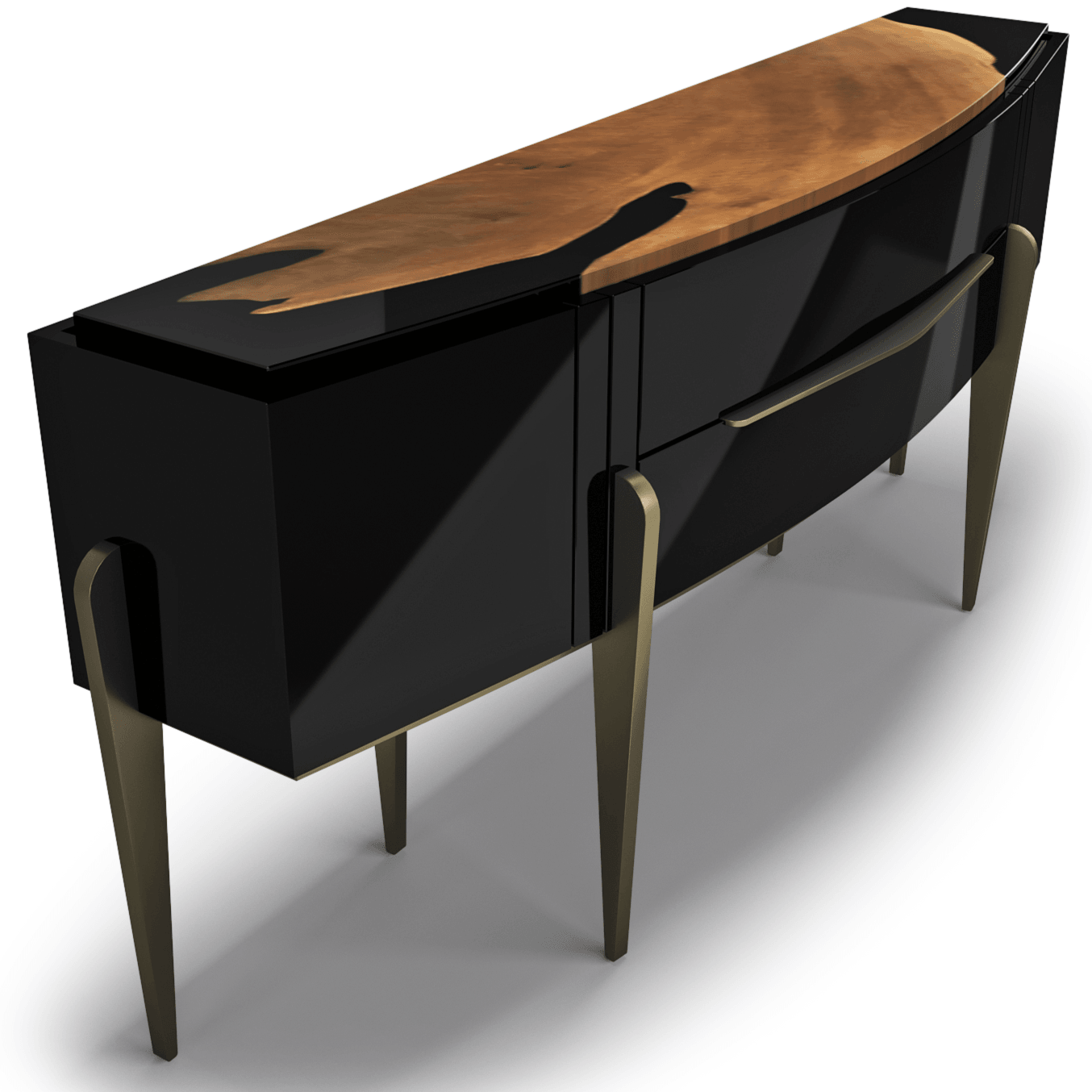 Black Padua Console