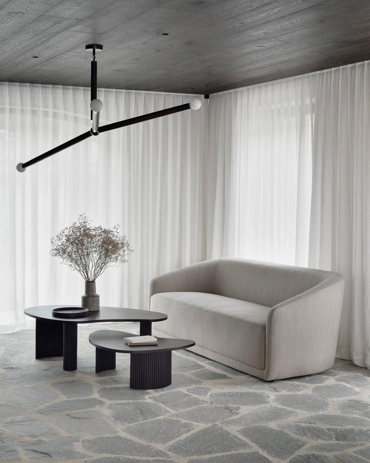 Boomerang Coffee Table Set