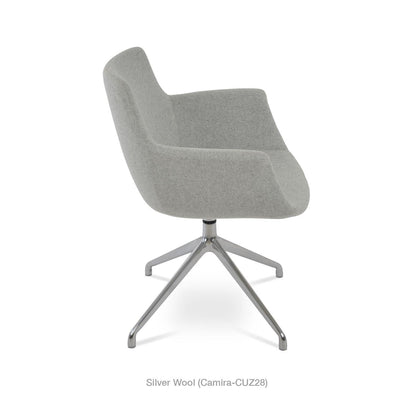 BOTTEGA SPIDER SWIVEL ARMCHAIR