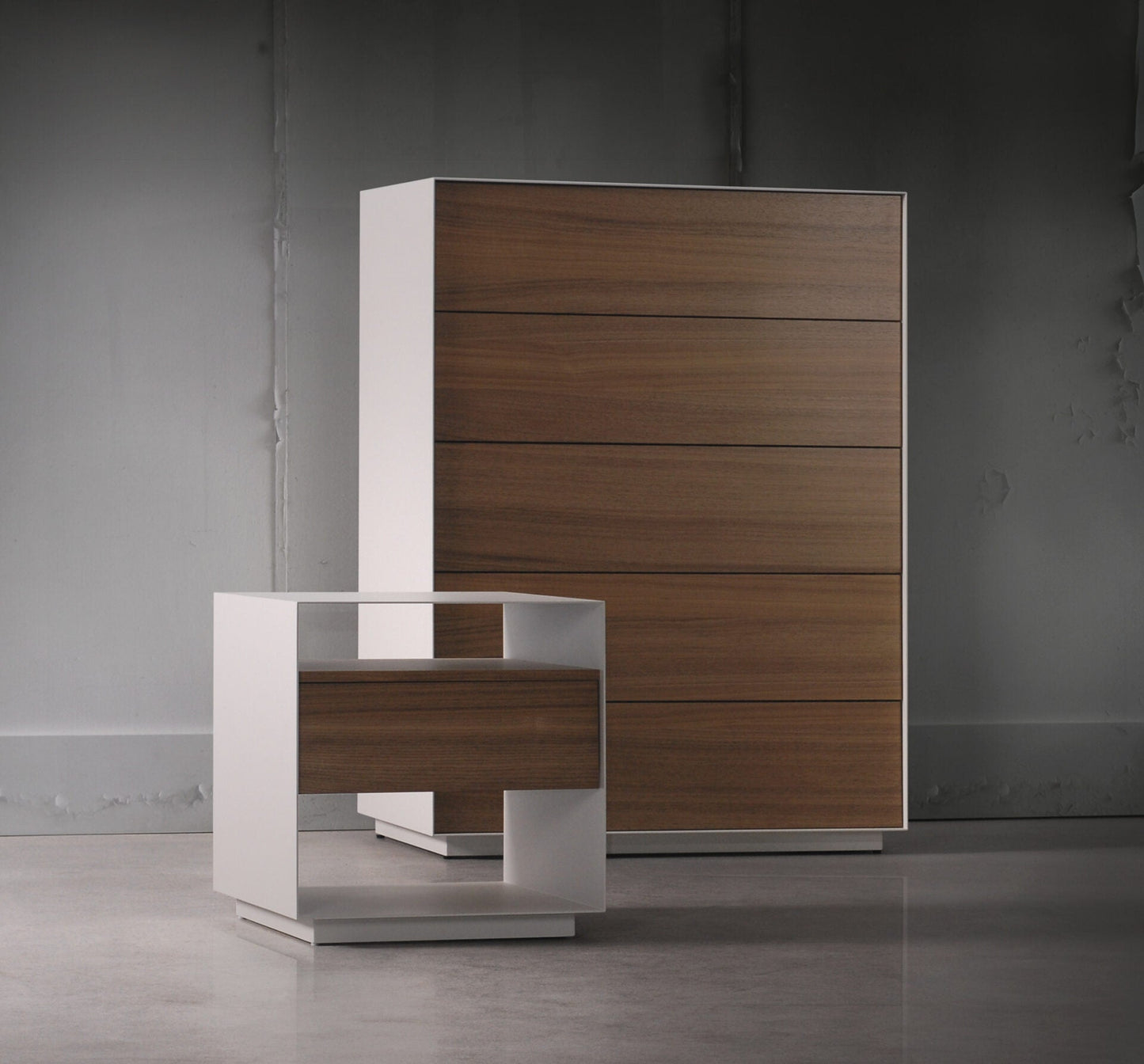 Boulevard 1 Drawer Nightstand