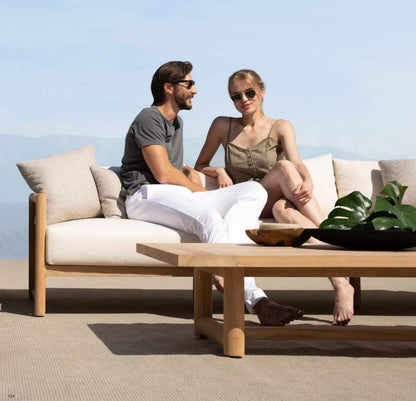 BREEZE XL TEAK 2 SEAT SOFA