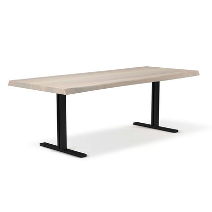 Brooks Natural Edge Dining Table - T Base