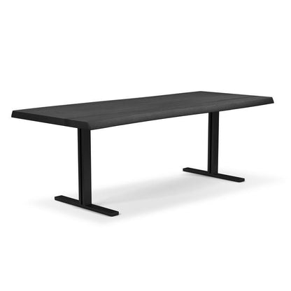 Brooks Natural Edge Dining Table - T Base