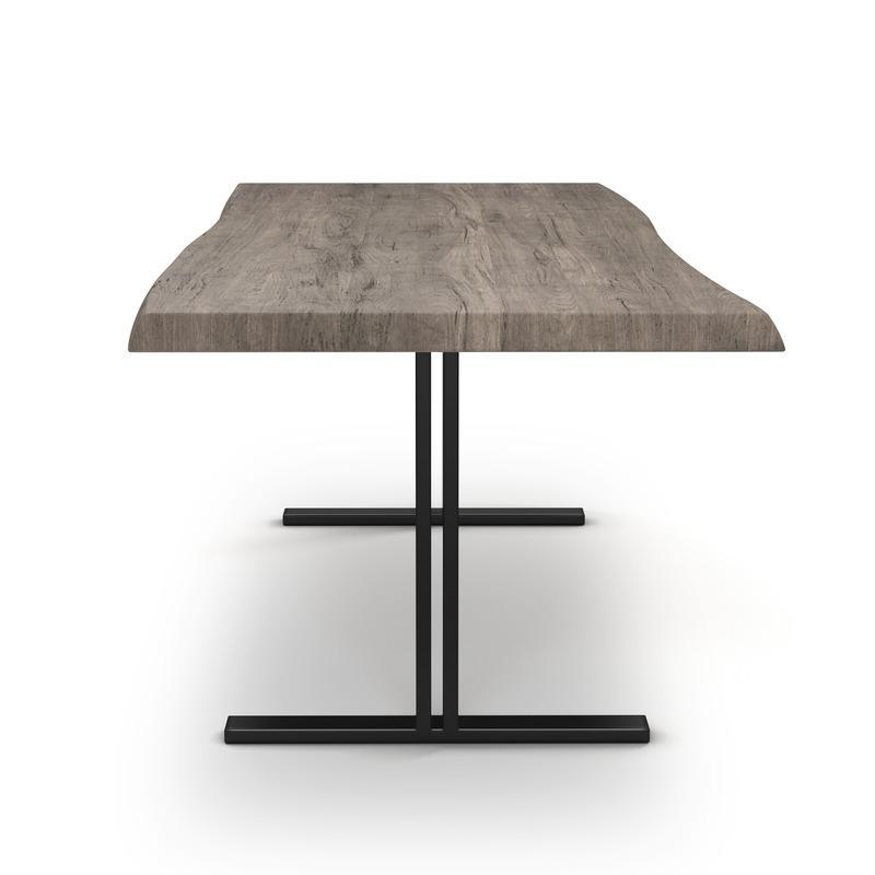 Brooks Natural Edge Dining Table - T Base