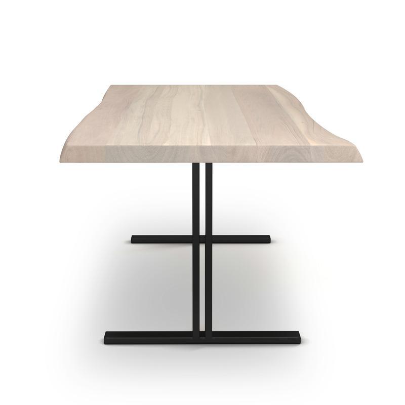 Brooks Natural Edge Dining Table - T Base