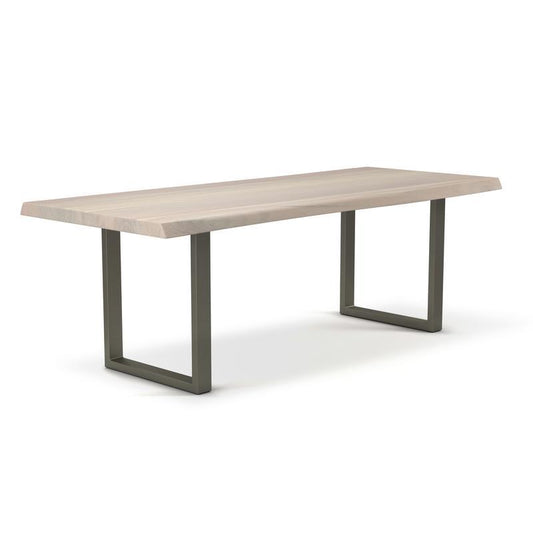 Brooks Natural Edge Dining Table - U Base