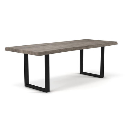 Brooks Natural Edge Dining Table - U Base