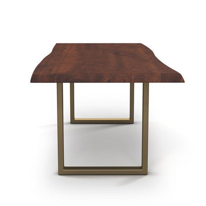 Brooks Natural Edge Dining Table - U Base
