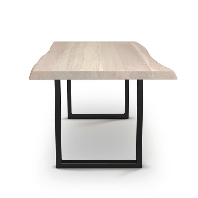 Brooks Natural Edge Dining Table - U Base