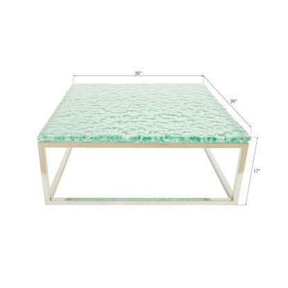 Bubble Glass Coffee Table