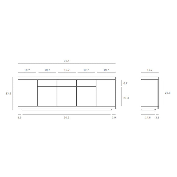 Burger sideboard