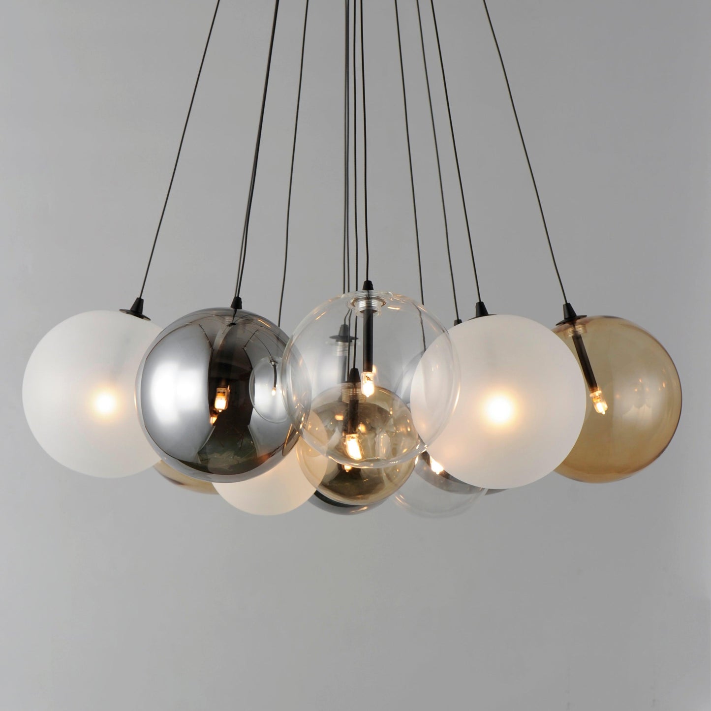 BURST 12-LIGHT LED PENDANT