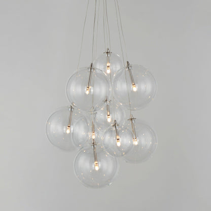 BURST 9-LIGHT LED PENDANT
