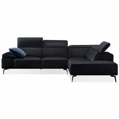 CAMELLO LEATHER SECTIONAL
