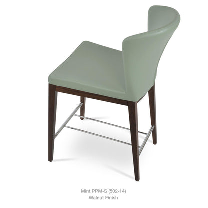 CAPRI WOOD HIGH BACK STOOL