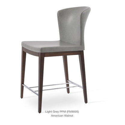 CAPRI WOOD HIGH BACK STOOL