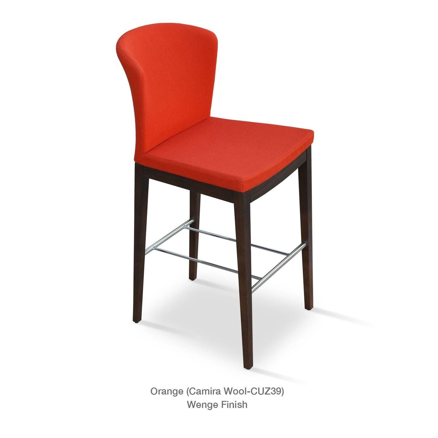 CAPRI WOOD HIGH BACK STOOL