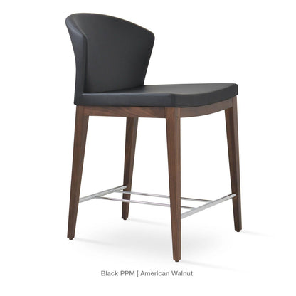 CAPRI WOOD LOW BACK STOOL