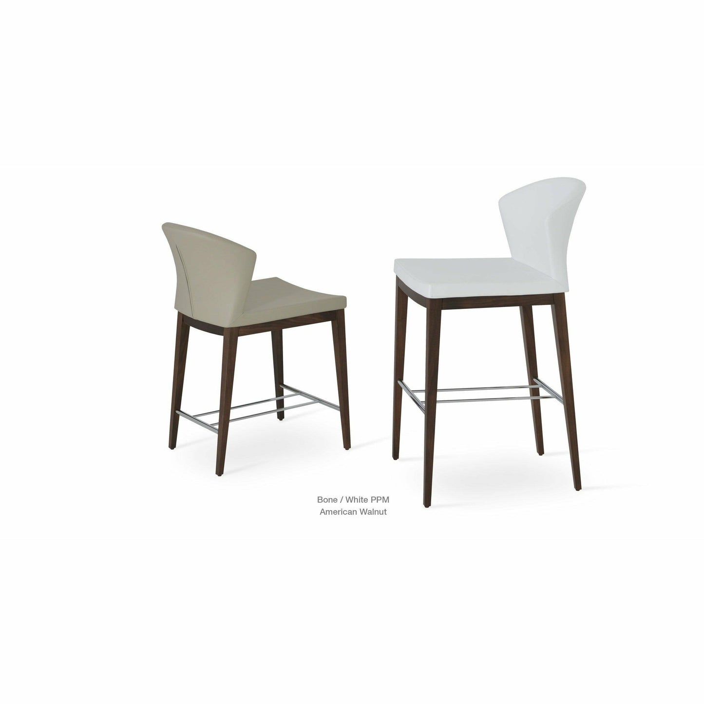 CAPRI WOOD LOW BACK STOOL