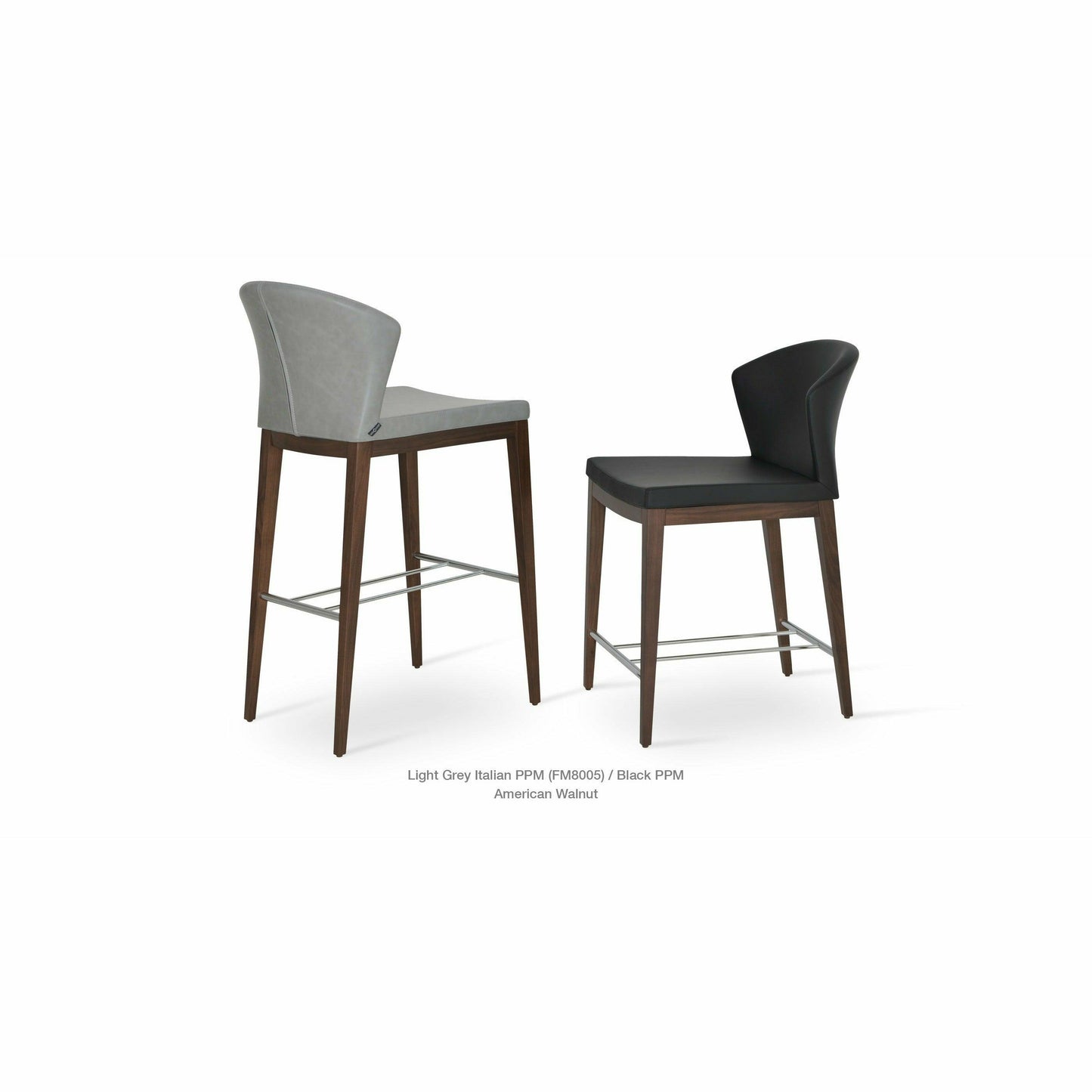 CAPRI WOOD LOW BACK STOOL