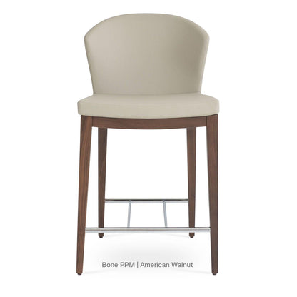 CAPRI WOOD LOW BACK STOOL