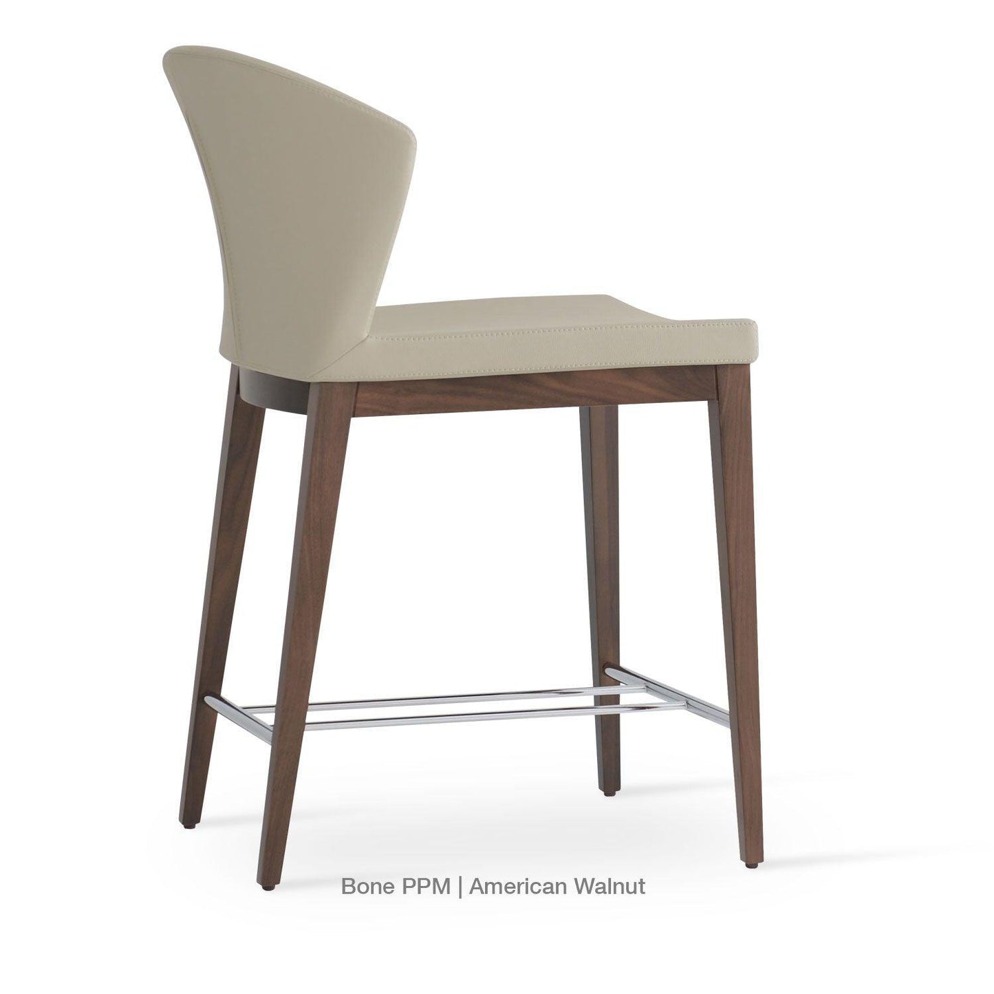CAPRI WOOD LOW BACK STOOL