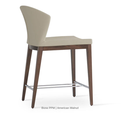 CAPRI WOOD LOW BACK STOOL