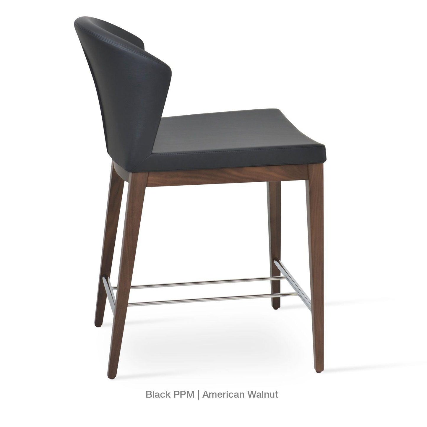 CAPRI WOOD LOW BACK STOOL