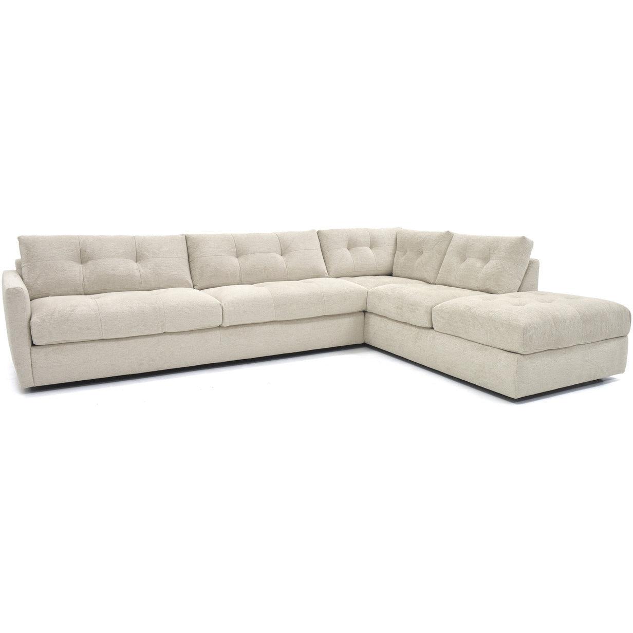 CARMET SECTIONAL WITH BUMPER