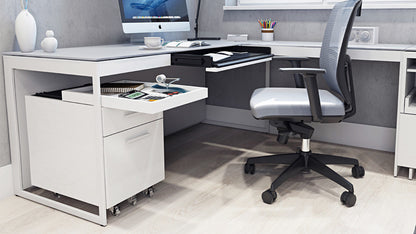 Centro Mobile Two Drawer Pedestal 6407