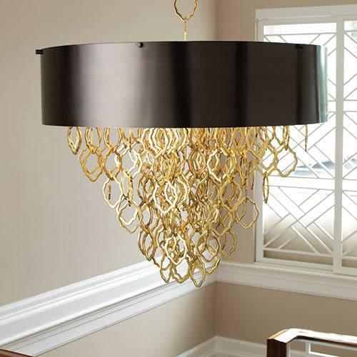 Chain Pendant-Brass-Bronze Chandelier