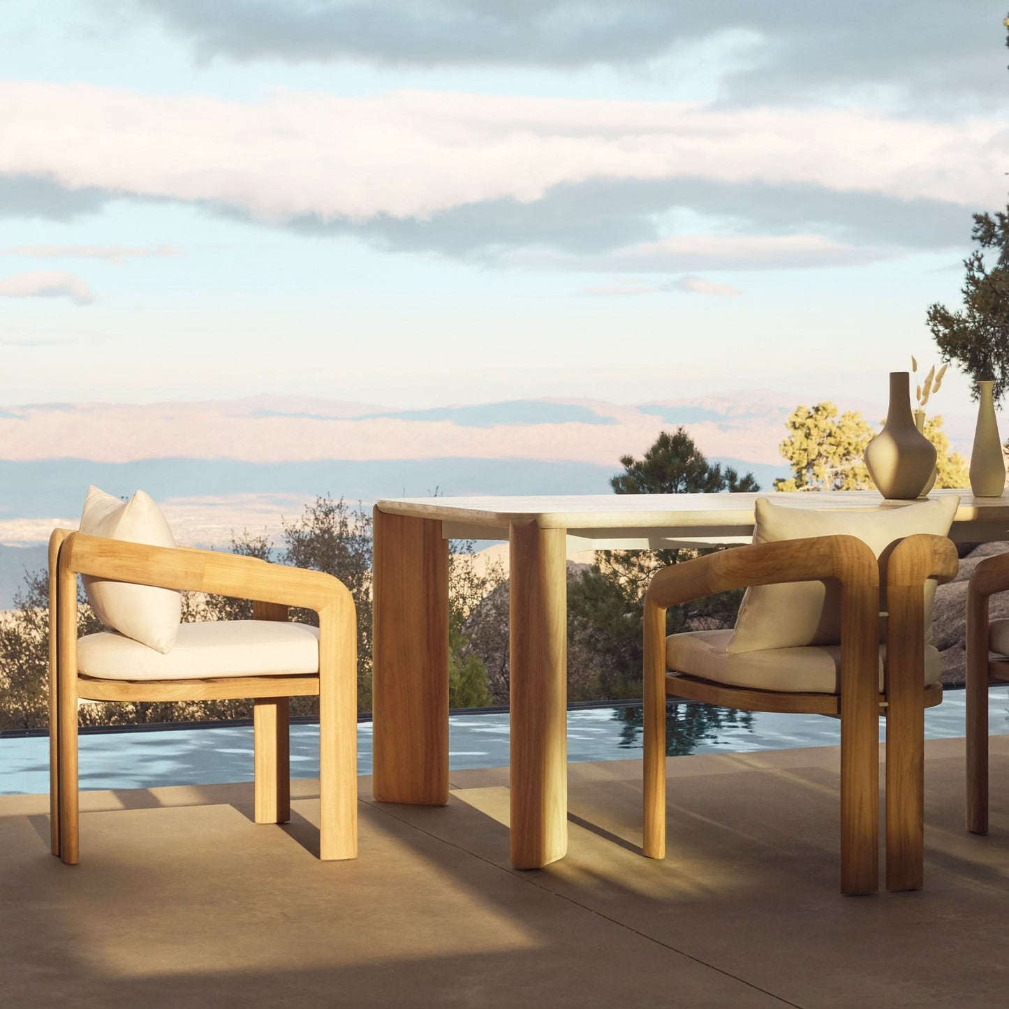 Chloe Rectangle Dining Table