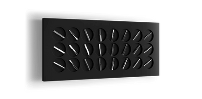 ClockClock 24 – Black Sterling Hands