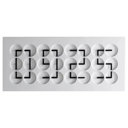 Clockclock 24 White