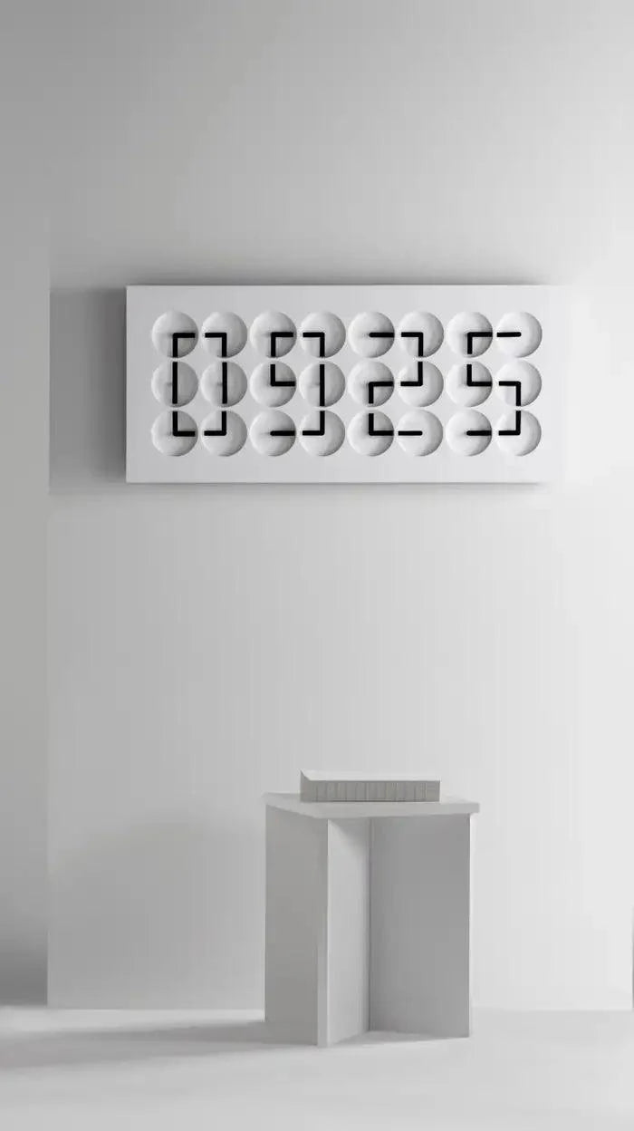 Clockclock 24 White