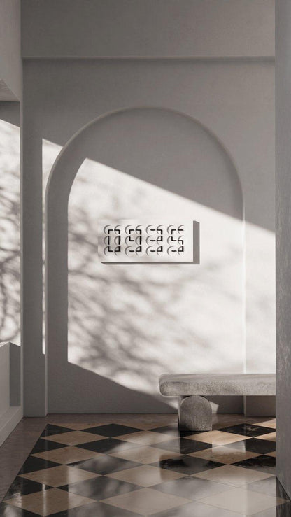 Clockclock 24 White