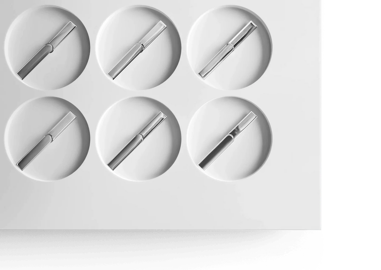 ClockClock 24 – White Sterling Hands