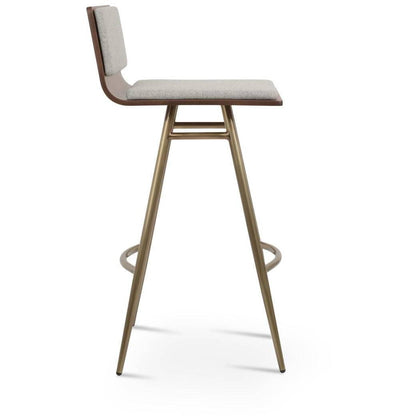 Corona Galata Wood Back Stool