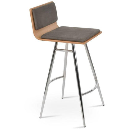 Corona Galata Wood Back Stool