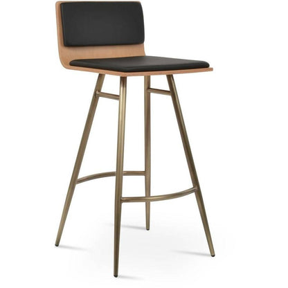 Corona Galata Wood Back Stool